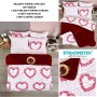 ETE HOMETEX ÇİFT KİŞİLİK WELSOFT UYKU SETİ LOVE 8696474231860